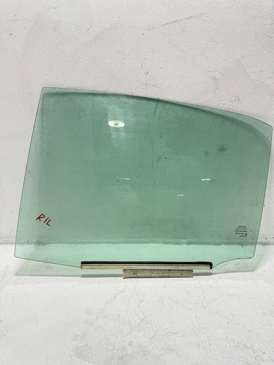 2018 - 2024 TOYOTA CAMRY REAR LEFT DRIVER SIDE DOOR WINDOW GLASS OEM