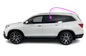 2016-2022 Honda Pilot Utility Driver Left Side Rear Door Window Glass (4MM)