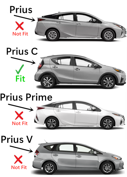 2012-2019 Toyota Prius C Hatchback Rear Window Back Glass Heated
