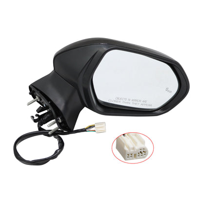 Passenger Side Mirror for 2018-2023 TOYOTA CAMRY with Power Heated Turn Signal