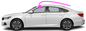2018-2024 Honda Accord 4 Door Sedan Front Left Driver Door Window Glass